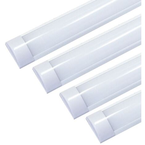 Pack de  4 - Réglette LED 90cm 36W - Blanc Froid 6000K - 8000K - SILAMP