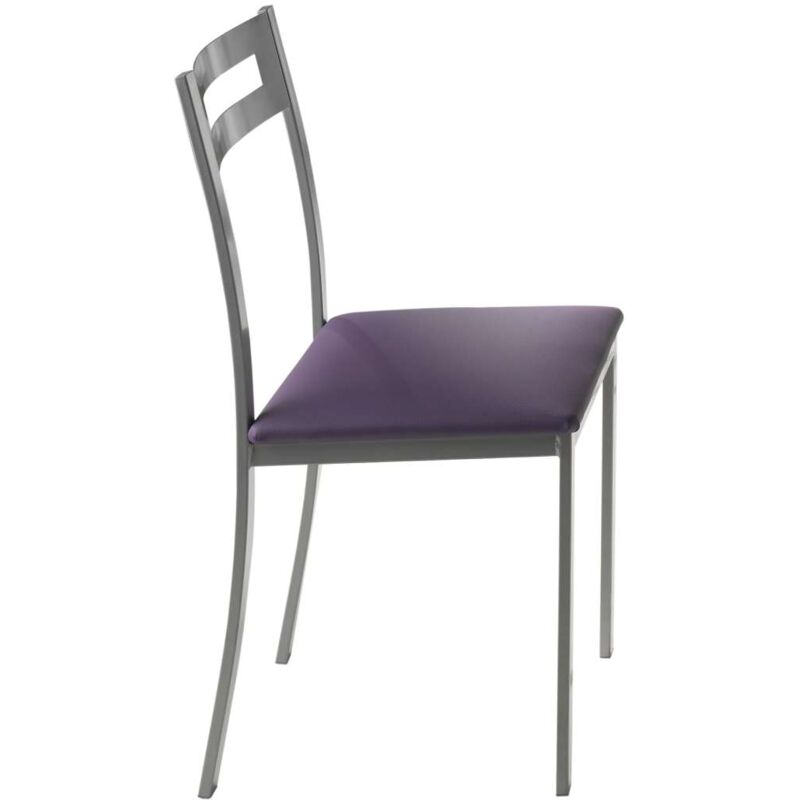 

Pack de 4 sillas acabadas en varioscolores OPORTO 41 x 47 x 86 cm (largo x alto x ancho) Color Morado