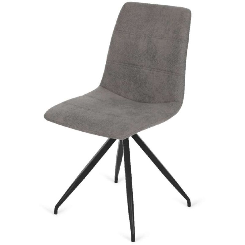 

Pack de 4 sillas Alicante en gris o piedra. 91 cm (alto) 46 cm (ancho) 51 cm (fondo) Color GRIS