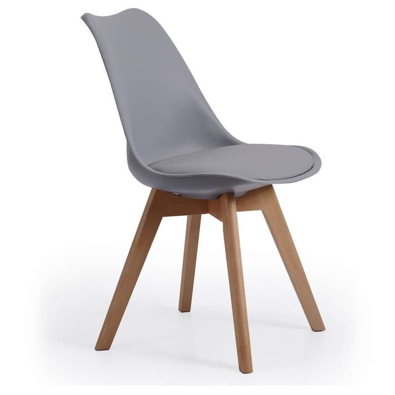 

Pack de 4 sillas Bistro varios colores 84 cm(alto)48 cm(ancho)54 cm(largo) Color GRIS