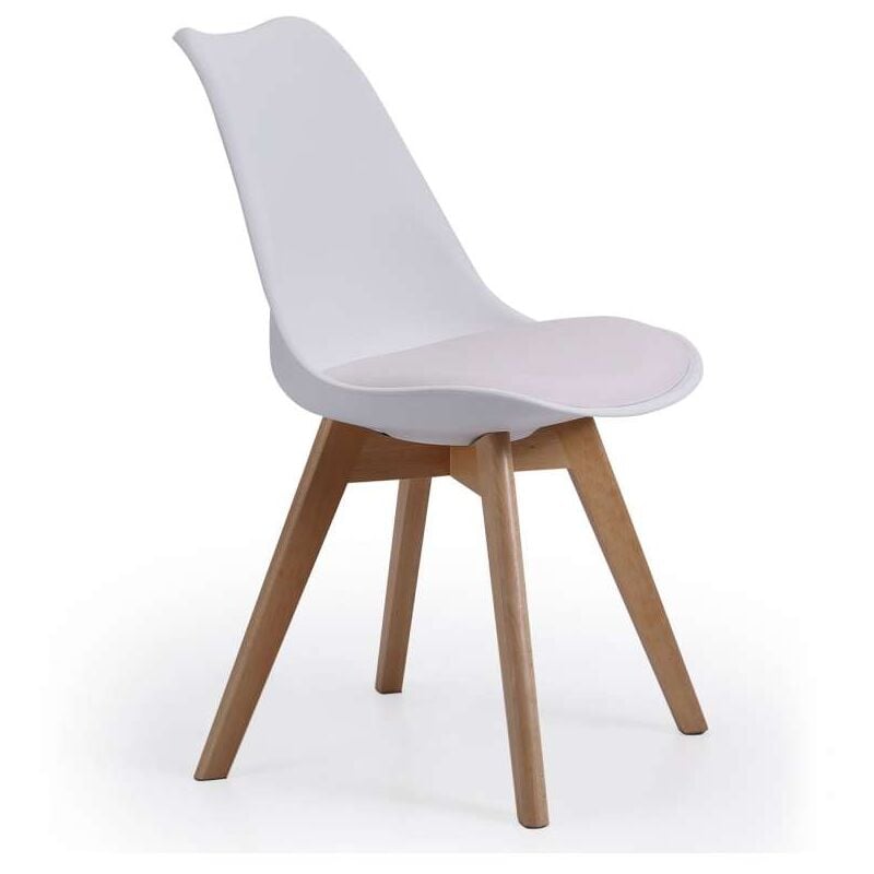 

Pack de 4 sillas Bistro varios colores 84 cm(alto)48 cm(ancho)54 cm(largo) Color BLANCO