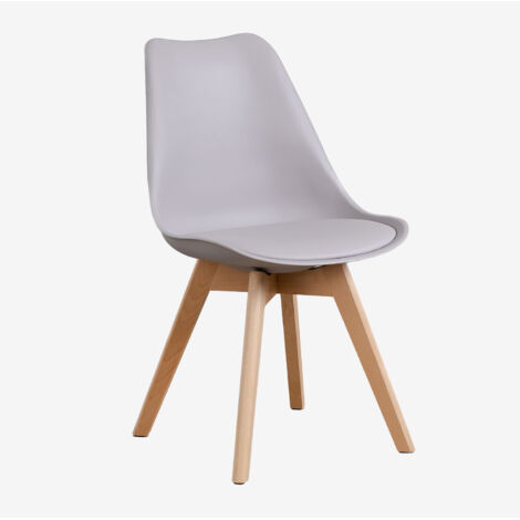 Pack de 4 sillas de comedor Nordic SKLUM