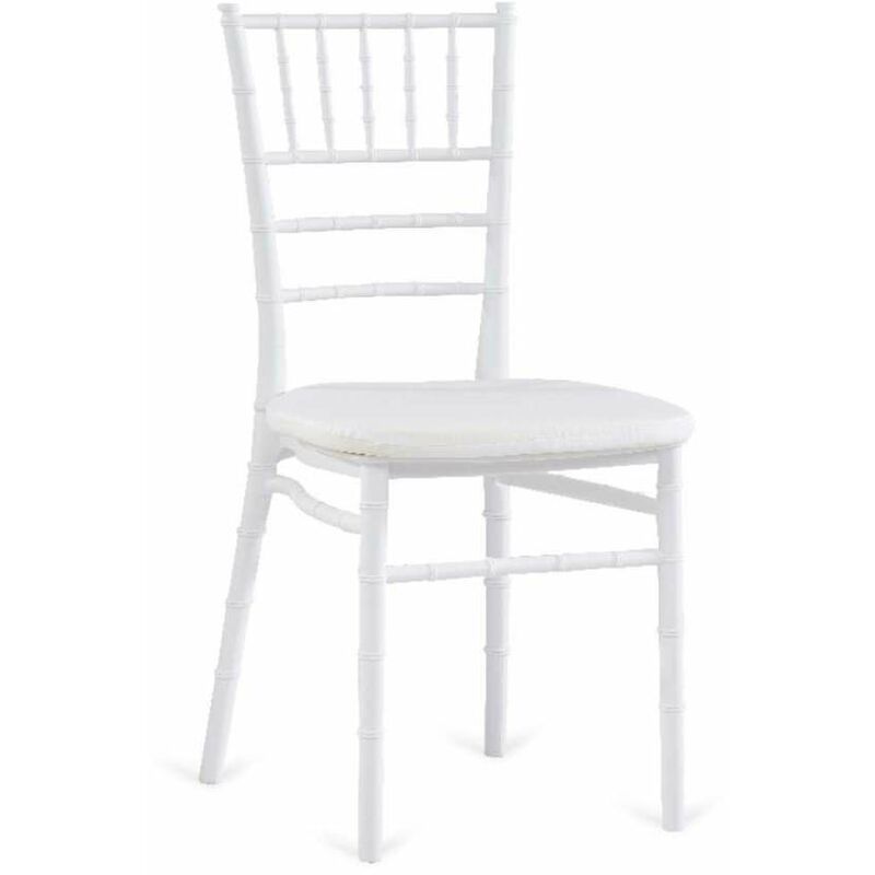 

Pack de 4 sillas de estilo sevillano en blanco Giralda con opción de cojín . 42 cm(ancho ) 88 cm(altura) 46 cm(fondo) Opción Con cojín