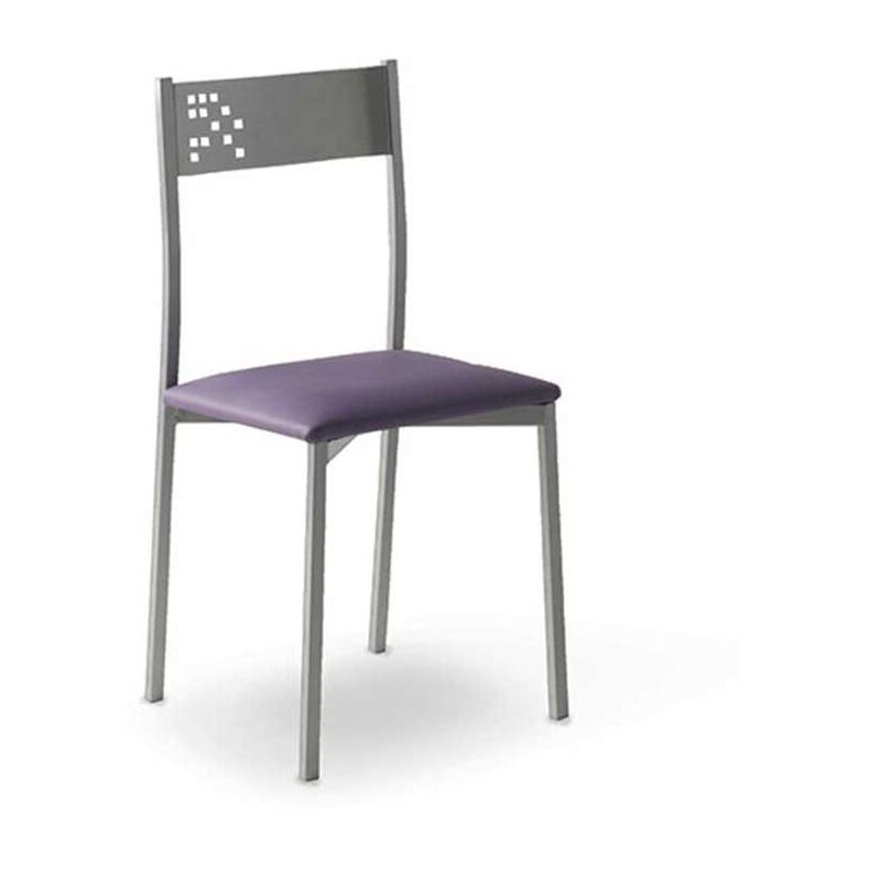 

Pack de 4 sillas en varios colores MADEIRA 41 x 47 x 86 cm (largo x ancho x alto) Color Morado