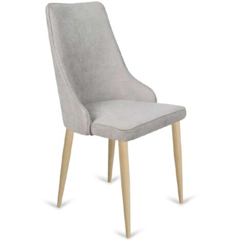 Pack de 4 sillas Imperial beige, 94 cm (alto) 48 cm (ancho) 57 cm (fondo)