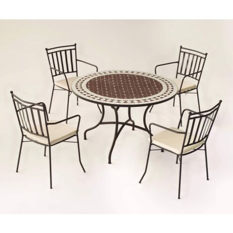 Pack de 4 sillones acero Shifa-3BR negro apilable con cojín 90 cm(alto) 54 cm(ancho)54 cm(fondo)