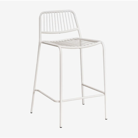 Pack de 4 taburetes altos apilables de jardín Elton SKLUM             