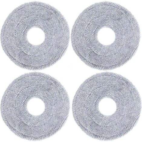 Pack de 4 toallitas limpiadoras para Dreame L10s Pro Ultra Heat, X40 Ultra Complete, L20 Ultra, L10s Ultra, L10s Plus, L10 Prime