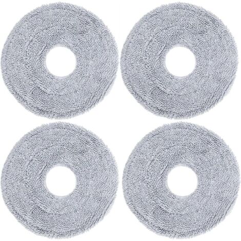 Pack de 4 toallitas limpiadoras para Dreame L10s Pro Ultra Heat, X40 Ultra Complete, L20 Ultra, L10s Ultra, L10s Plus, L10 Prime