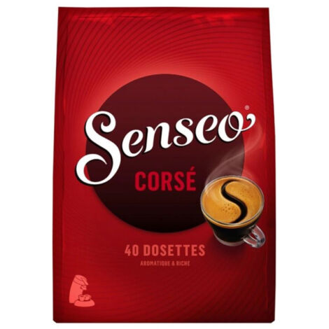Pack de 40 dosettes Senseo Expresso Corsé