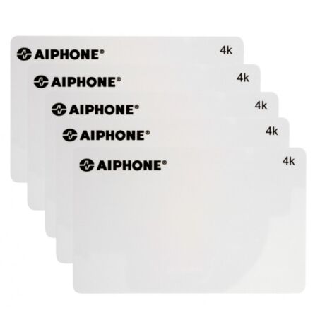 Pack de 5 cartes iso de programmation 4k pour ugvba PACKCP4K AIPHONE 122003