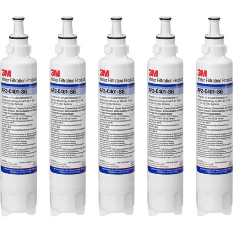 Pack de 5 cartouches filtrantes 3M AP2-C405-SG