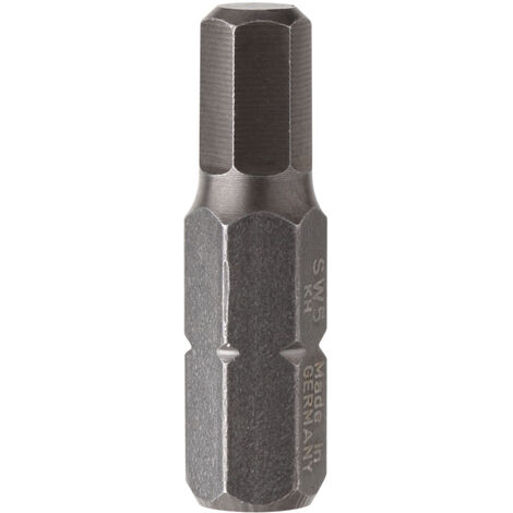 Pack de 5 embouts de vissage section réduite Hexa Long. 50mm - U625 HEX6