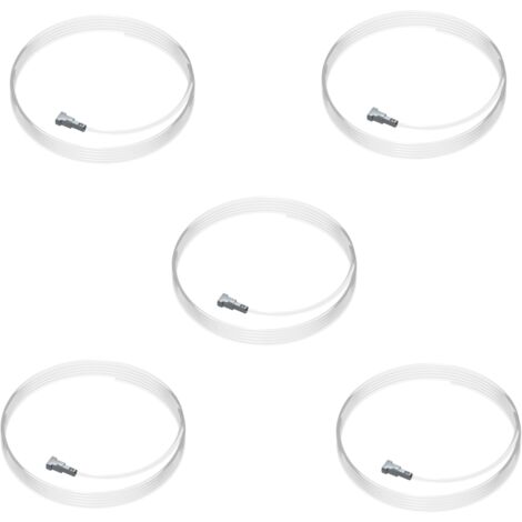 Pack de 5 fils perlon Twister 300 cm pour cimaise - longueur : 300 cm - conditionnement : pack de 5