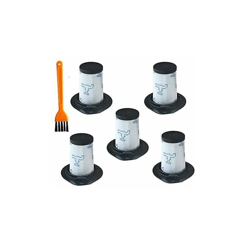 Pack de 5 filtres pour Rowenta Air Force 460 All In One Rh92xxwanan -