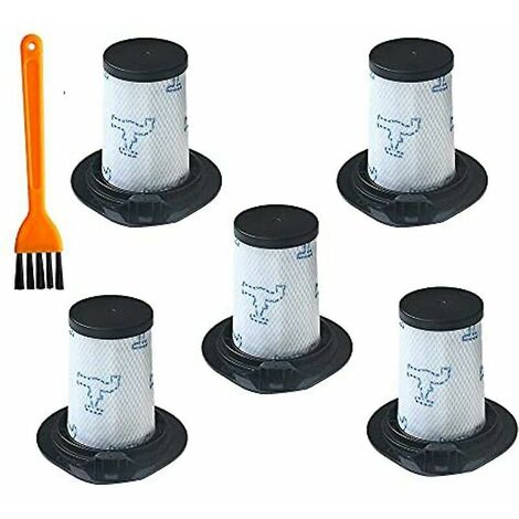 Pack de 5 filtres pour Rowenta Air Force 460 All In One Rh92xxwanan
