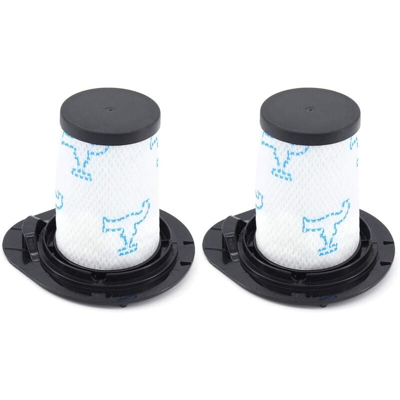 Lot de 2 filtres compatibles avec les aspirateurs Rowenta RH9890WO RH9879WO x-force flex, accessoires aspirateur éléments filtrants