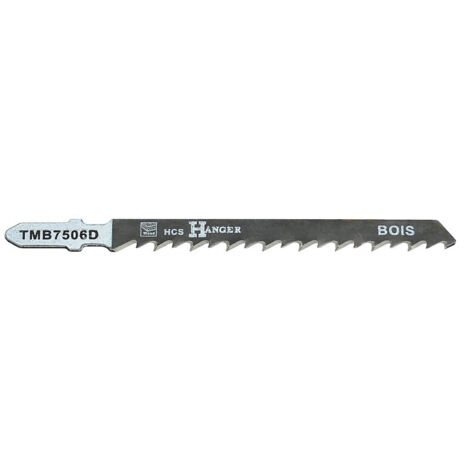 Pack de 5 lames de scie sauteuse TMB7506D pour bois 75mm - HANGER - 150223