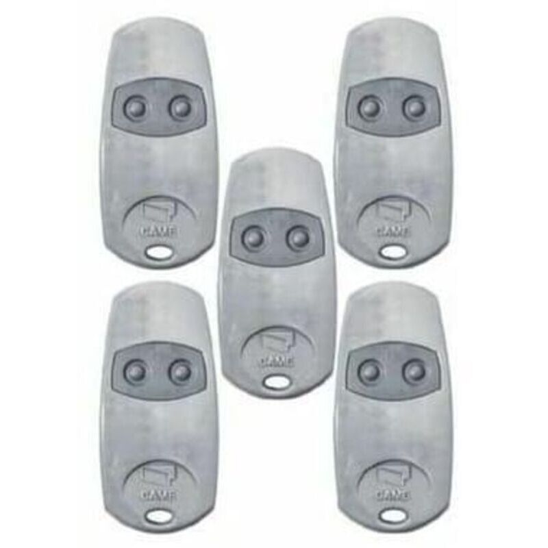 Pack de 5 TOP-432EE Télécommande Motorisation Portail Porte de Garage Compatible CAME TOP-432EE