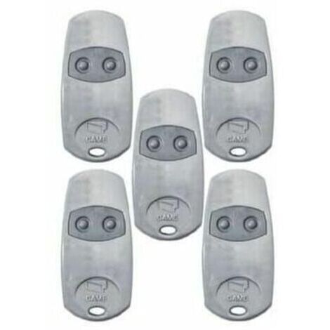 Pack de 5 TOP-432EE Télécommande Motorisation Portail Porte de Garage Compatible CAME TOP-432EE