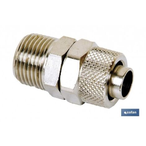 Pack de 5 unités raccord mâle conique T5/3 - R1/8