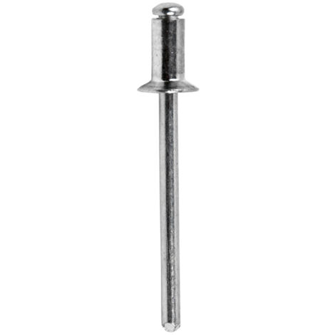 Pack de 500 rivets en aluminium fraisés 4 x 16 mm