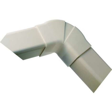 Pack de 6 coude plat 60-130° 80 mm