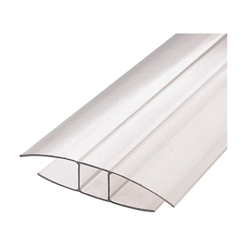 Plancha de policarbonato transparente ondulado gran onda - Espesor 0.9mm -  3000 x 1100