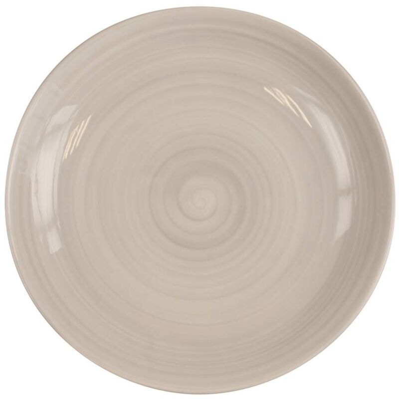 

Pack de 6 platos hondos Fine China gris