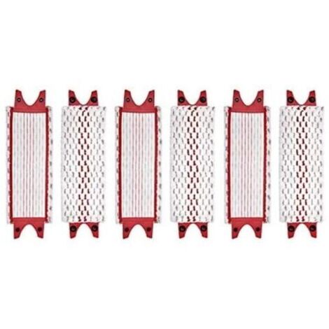 Pack de 6 recambios de microfibra para mopas Vileda Ultramax