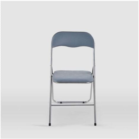 MBTIC Pack de 6 sillas modelo Sevilla acabado en gris, 44cm(ancho) 81cm(altura) 47cm(fondo)