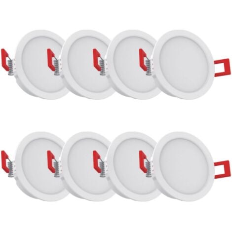 Xanlite - Pack de 8 spots LED intégrées CCT IP54 conso. 4W 345 lumens Blanc - PACK8SEL345BIPCCT