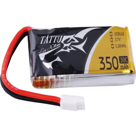 Pack de batterie (LiPo) 3.7 V 350 mAh Tattu TAA3501S30ML1 30 C Softcase système d'enfichage Molex S151511