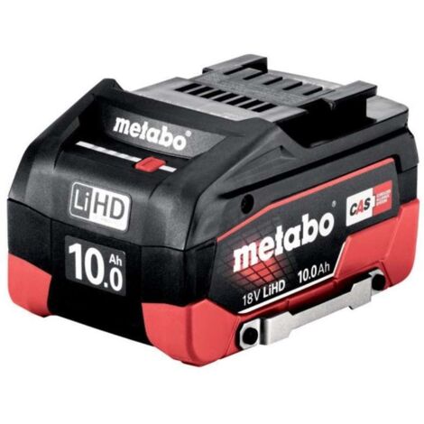 PACK DE BATTERIES LIHD DS 18V - 10,0 AH METABO 624991000