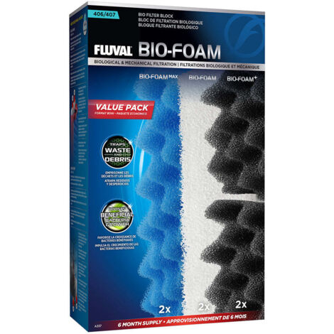 Pack de Bio-Foam para 6 meses para Fluval 07