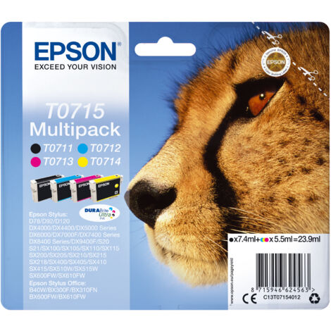 Pack de Cartouche d encre Epson Guepard 4 couleurs