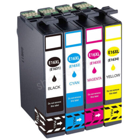 Pack de Cartouches Compatibles EPSON 16 XL pour Imprimantes WorkForce