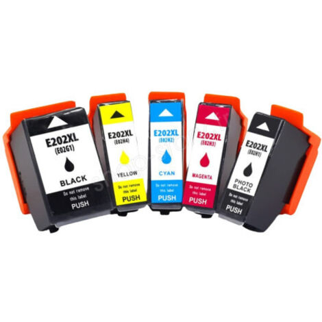 Pack de Cartouches Compatibles EPSON 202 XL pour Imprimantes Expression Premium
