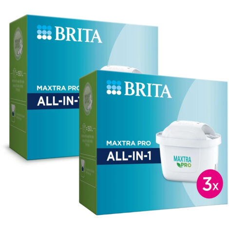 Pack de Cartouches Filtrantes BRITA PRO pour Carafes (Jusqu'à 450L)  Lot de 2