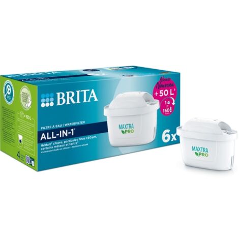 BRITA Filtre à eau Maxtra Pro All-In-1 Paquet de 12
