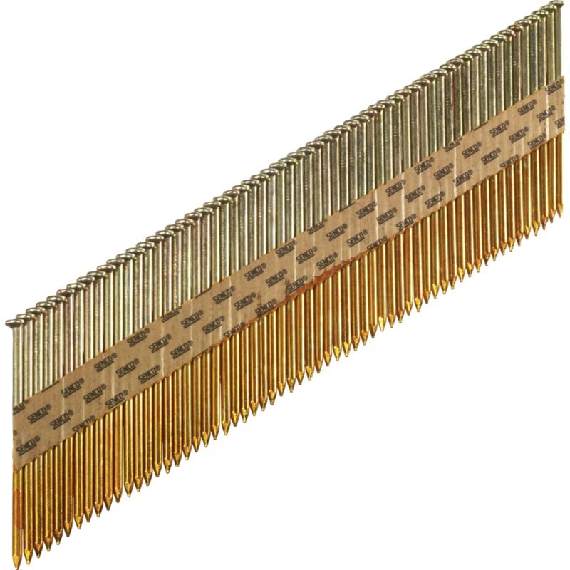 Pack de clous en bande lisses hc 3.1 x 90 mm avec 2 cartouches de gaz Senco HC59APBKR-FC