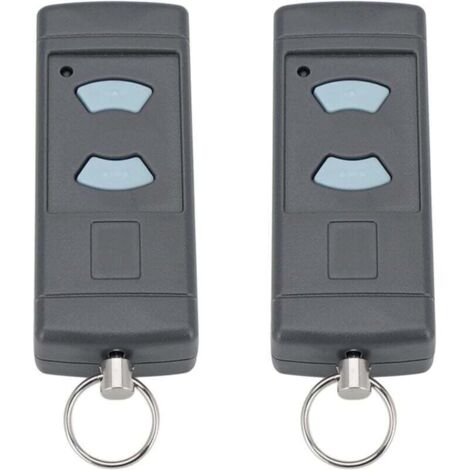 Pack de de 2 pièces de rechange pour émetteur de garage avec bouton bleu 868 , XU,MHz pour HORMANN HSE2-868 HSM4-868 HSE4-868 compatible avec Tubauto HSM4-868 HS4-868 - KZQ