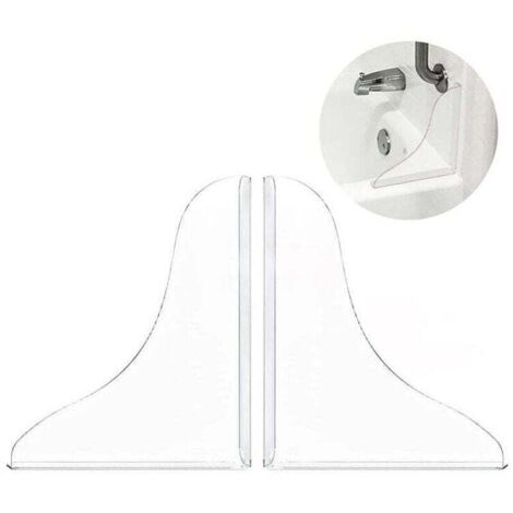 Pack de de 2 protections , XU,anti-éclaboussures autocollantes pour baignoire, produit qualité supérieure, durable et fiable, matériaux sélectionnés, conforme normes - KZQ