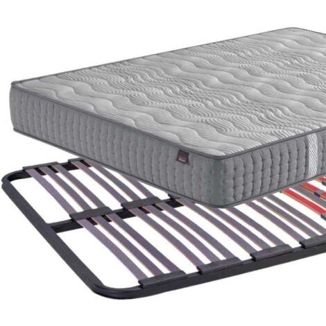 Pack de Descanso Golden 2 Completo con Somier Multilaminas y Colchón Berlín 150x190 cm