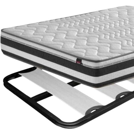 Pack de Descanso Hipnos 3 Completo con Somier Balda Ancha y Colchón Visco Grafenó 150x190 cm
