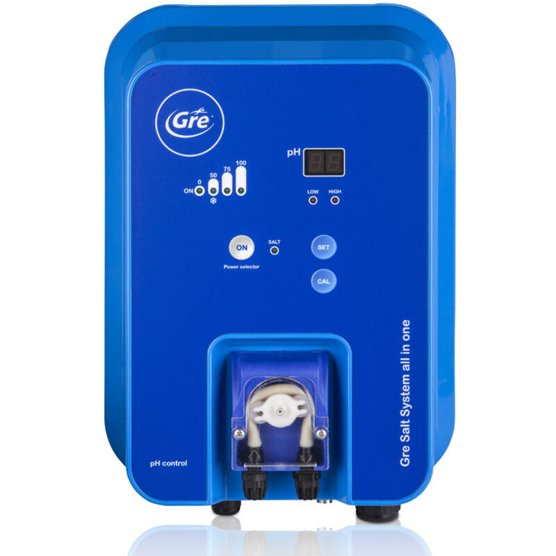 Gre - Electrolisis De Sal Con Controlador De Ph Y Bomba Dosificadora Scgphp60 Hasta 60 M/3 Piscinas