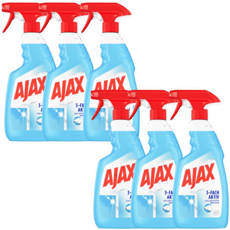 Pack de Nettoyants pour Vitres AJAX Triple Actif Pack de 6
