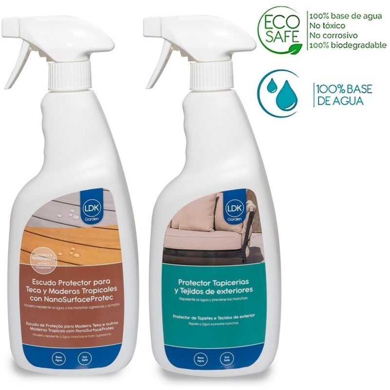 

Lolahome - Pack de protector de muebles y protector de textiles de exterior