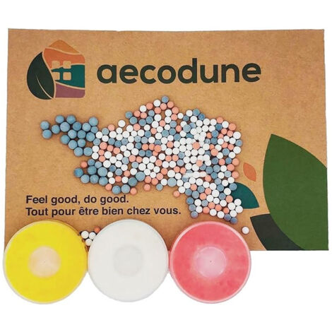 Pack de recharge pommeau de douche anticalcaire 3 senteurs