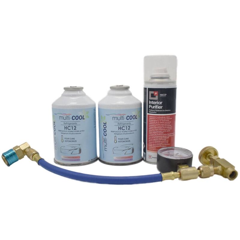 Pack de recharge renovation multicool 12a , remplace le r12, r134a et 1234yf